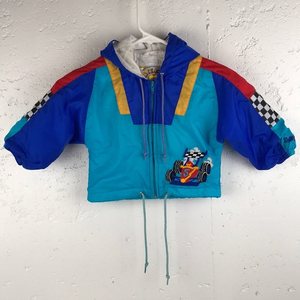 Vintage 90's CLIMATE CONTROL Kids' Windbreaker Jacket
